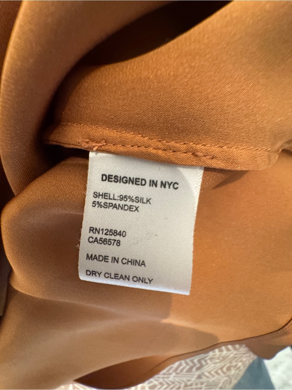 Intermix Draped Silk Blouse Size 2 - Picture 6 of 6